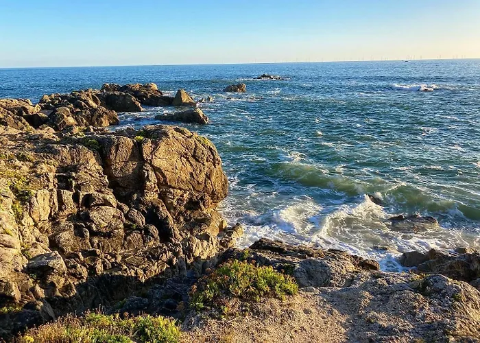 L'appartementducroisic - Sur Le Port, Vue 公寓 勒克鲁西克