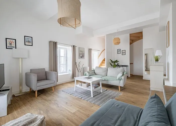 L'appartementducroisic - Sur Le Port, Vue 公寓 勒克鲁西克